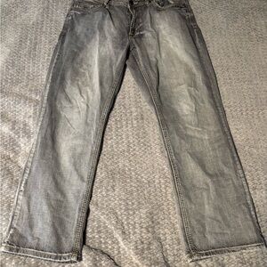 Levi's Men's Classic Gray Straight Jeans